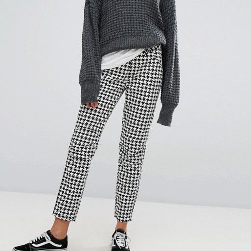 G-Star Elwood x Pharrell Williams x25 Houndstooth Boyfriend Jeans